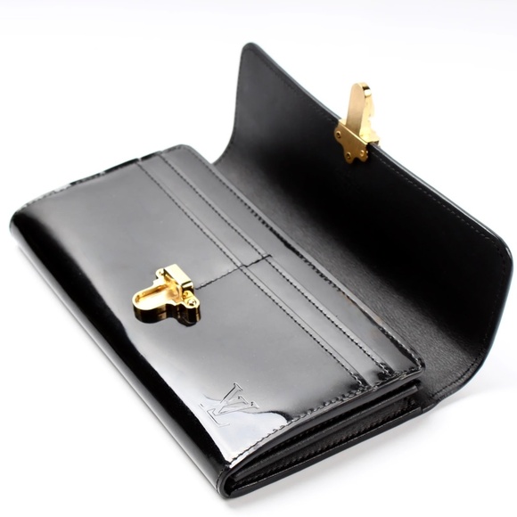 Louis Vuitton Cherrywood Wallet Vernis/ Monogram - Picture 4 of 12